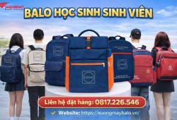 BALO SINH VIÊN – TIỆN DỤNG, BỀN BỈ, PHÙ HỢP NHỊP SỐNG NĂNG ĐỘNG